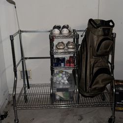Golf Rack For garage