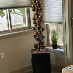 Metal Cups Multi Level Fountain 