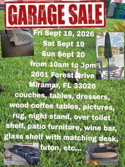 Yard/Garage Sale