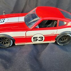 2017 Jada Toys 1:24 Scale JDM Tuners • Red/White 1972 Datsun 240Z 