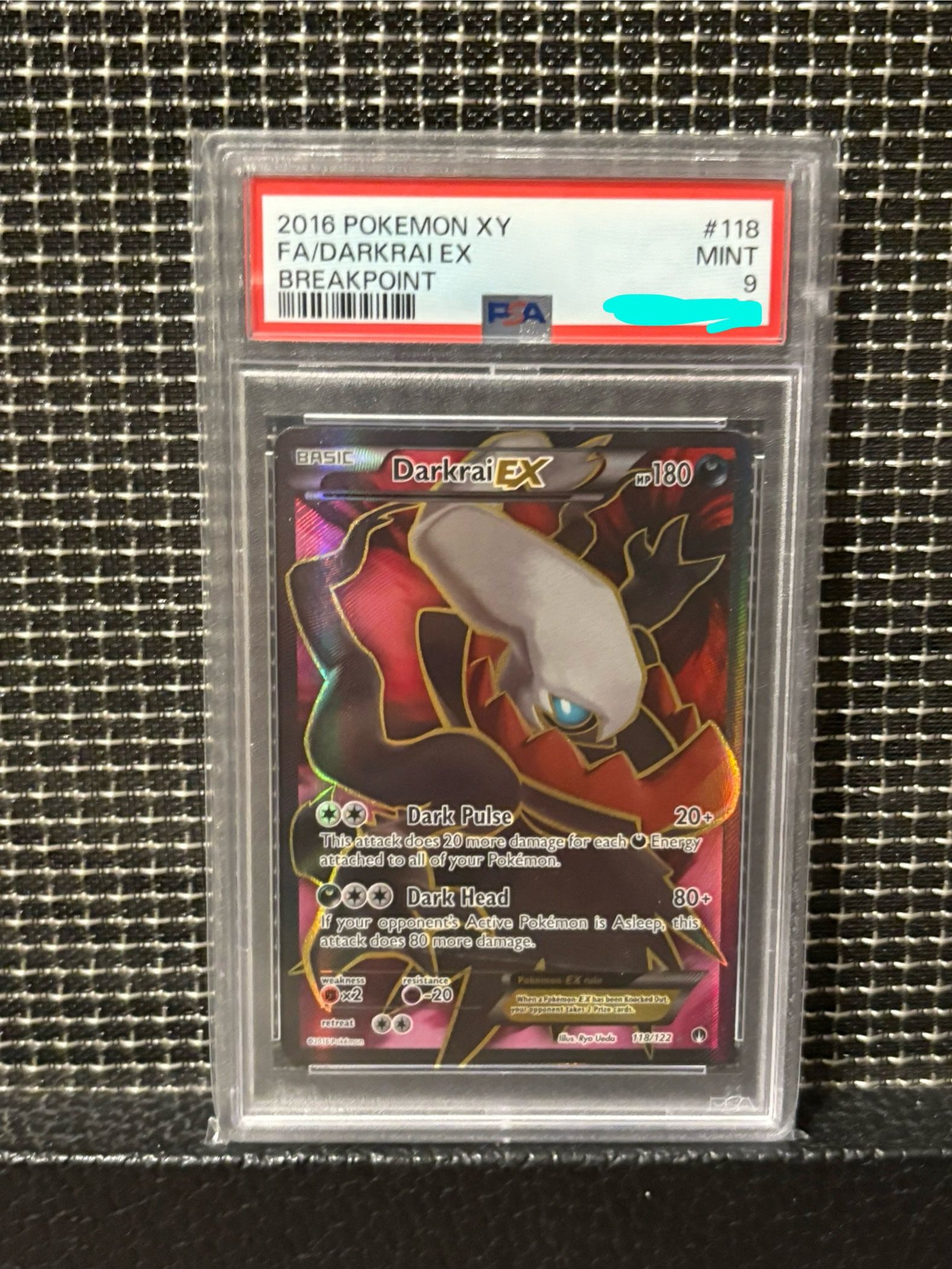 Full Art Darkrai EX 