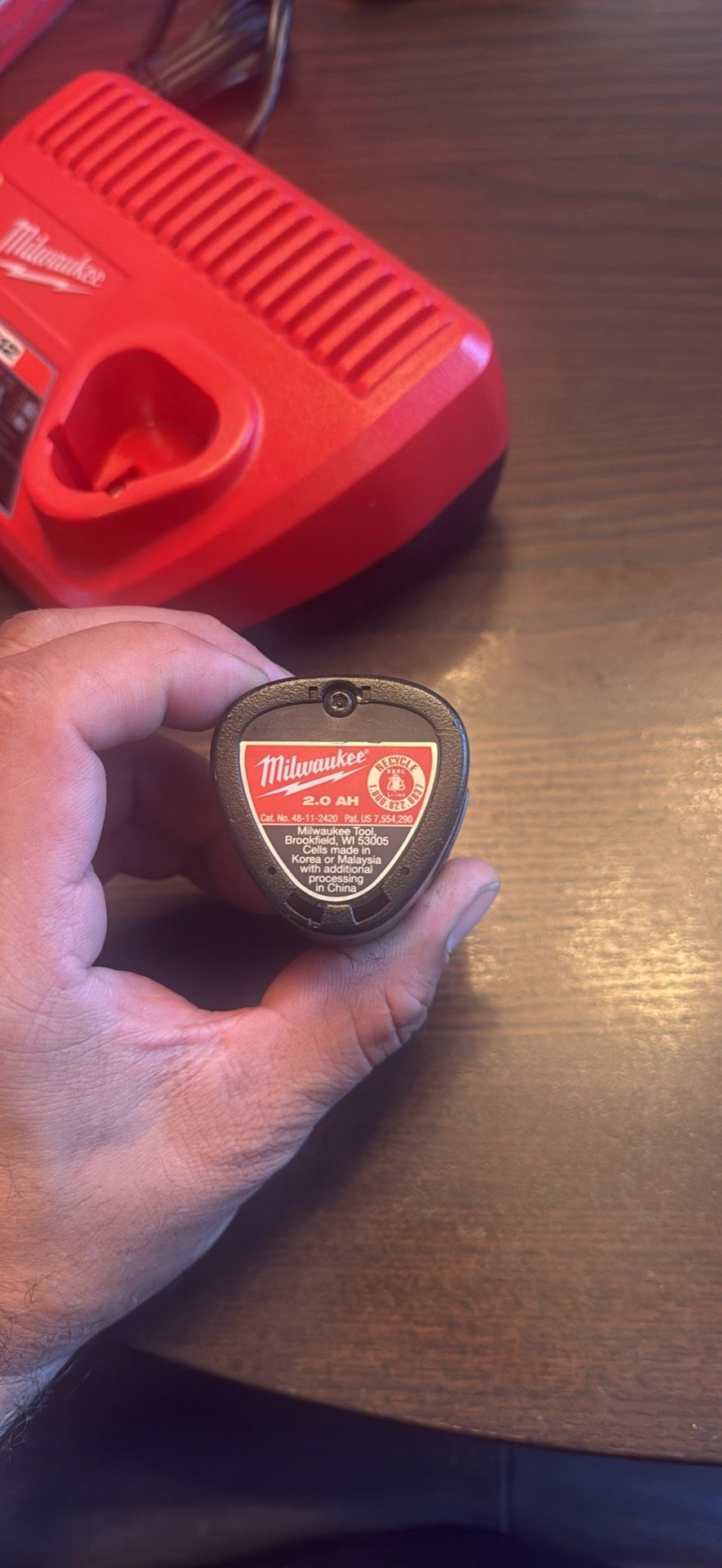 MILWAUKEE Battery and Charger Kit: M12TM , 2 Ah, Battery Included, Charger Included, 12V DC