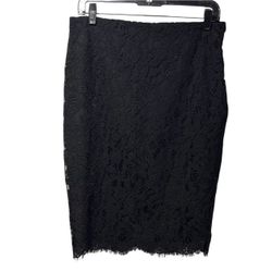 Lauren Ralph Lauren Fully Lined Lace Skirt 