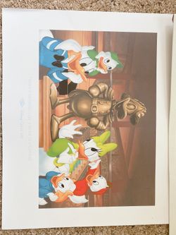 Poster Donald duck In costume