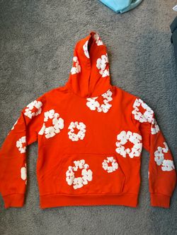 Denim Tears Cotton Wreath Hoodie Orange