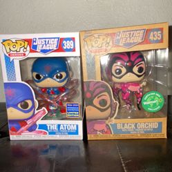 Funko The Atom/ Black Orchid Bundle