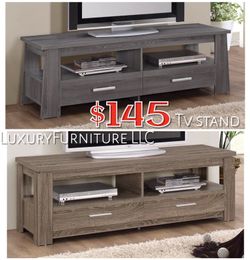 New grey or taupe tv stand