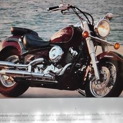 2002 Yamaha V Star.  650 cc Cruiser