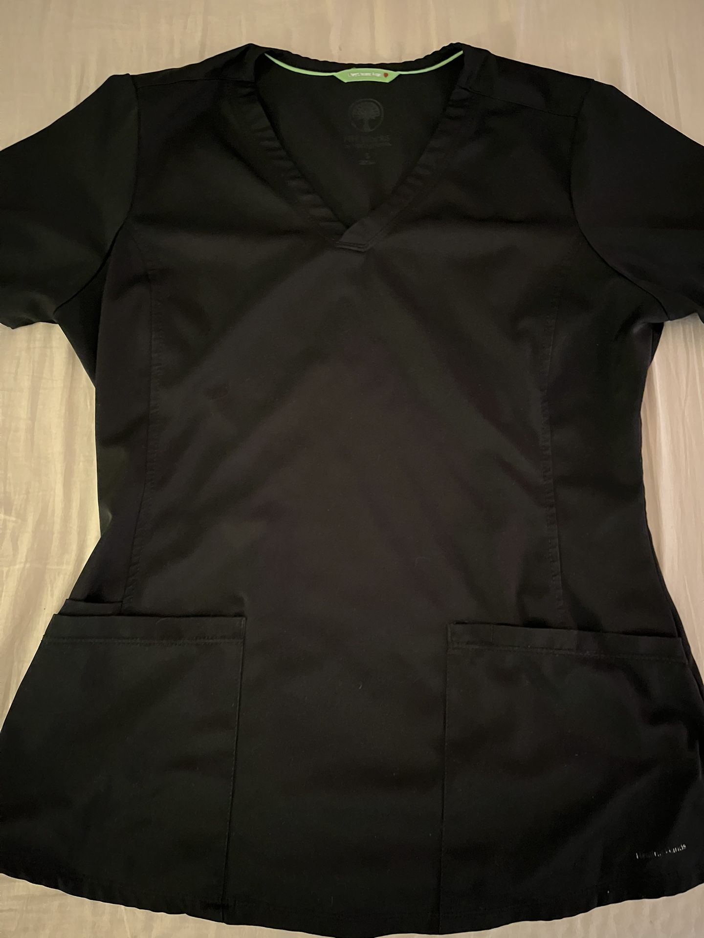 Healing hands scrub top