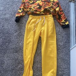 Army Yellow And Orange Camp Set