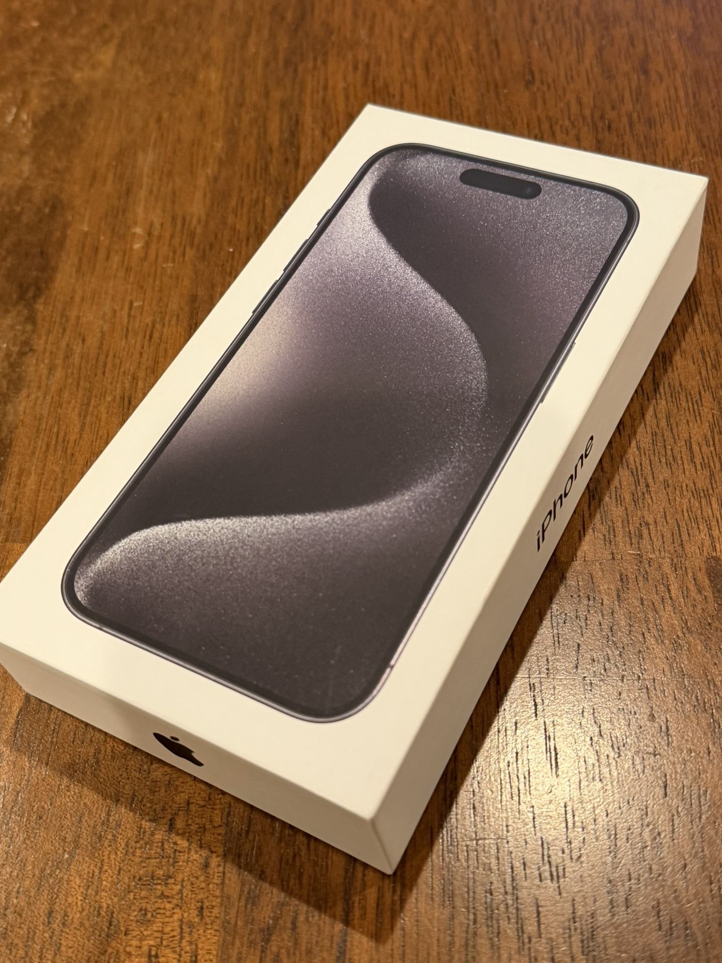 Unlocked iPhone 15 Pro 256gb With Case And AirPods