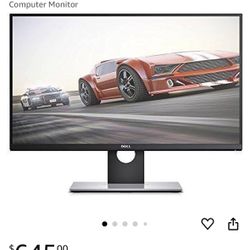 Dell S2716DG LED with G Sync 27" QHD Wide 1440p Gaming Computer Monitor