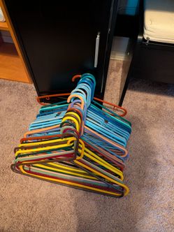 35 Various Colored Hangers - Everett, WA