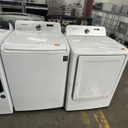 Samsung Top Load Washer Dryer Set $600