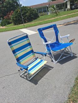 Sillas para la playa 15 cada una