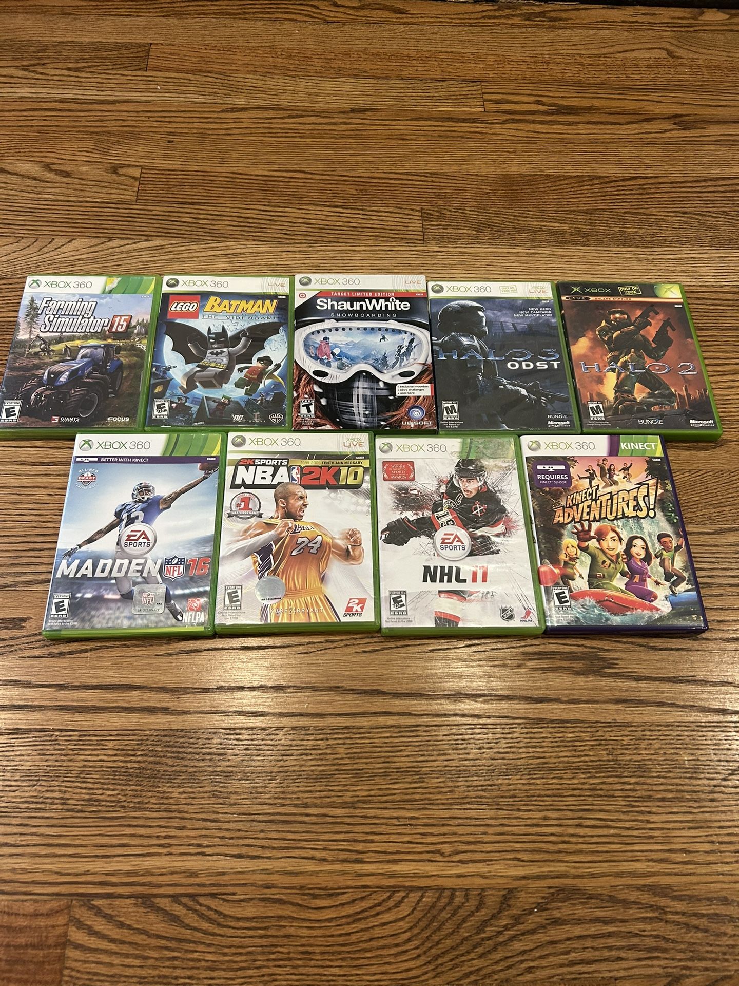 Xbox 360 Games 3 For $10
