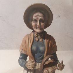 Old Lady Figurine