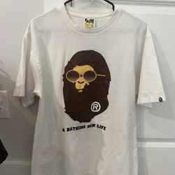 Men Bape Shirt Size Large