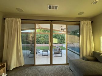 Curtains and Rod