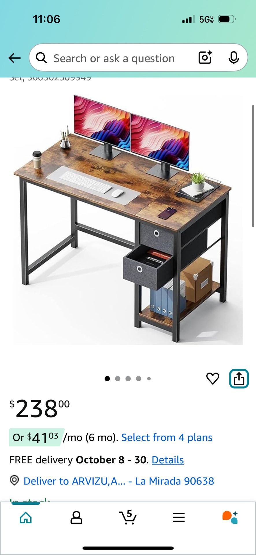 Computer Desks! Mixed Pallet Available ! 30 Pieces Per Pallet !