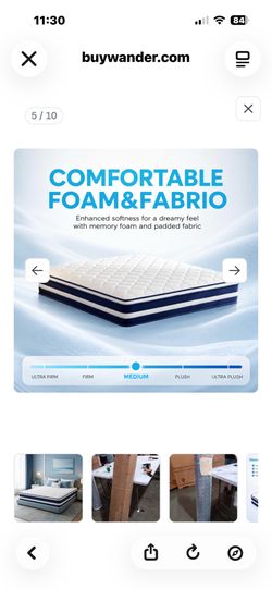 Brand New Queen Mattress 12”