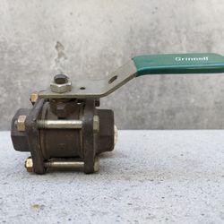 New  Grinnell Ball Valve 600 WOG (F
