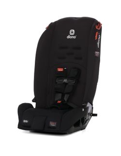 Diono Radian 3R, 3-in-1 Convertible Car Seat, Rear Facing & Forward Facing, 10 Years 1 Car Seat, Slim Fit 3 Across, Jet Black
