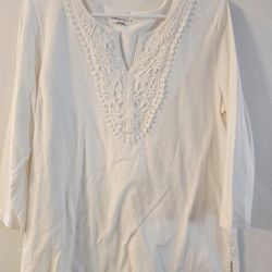 White Cotton Blouse