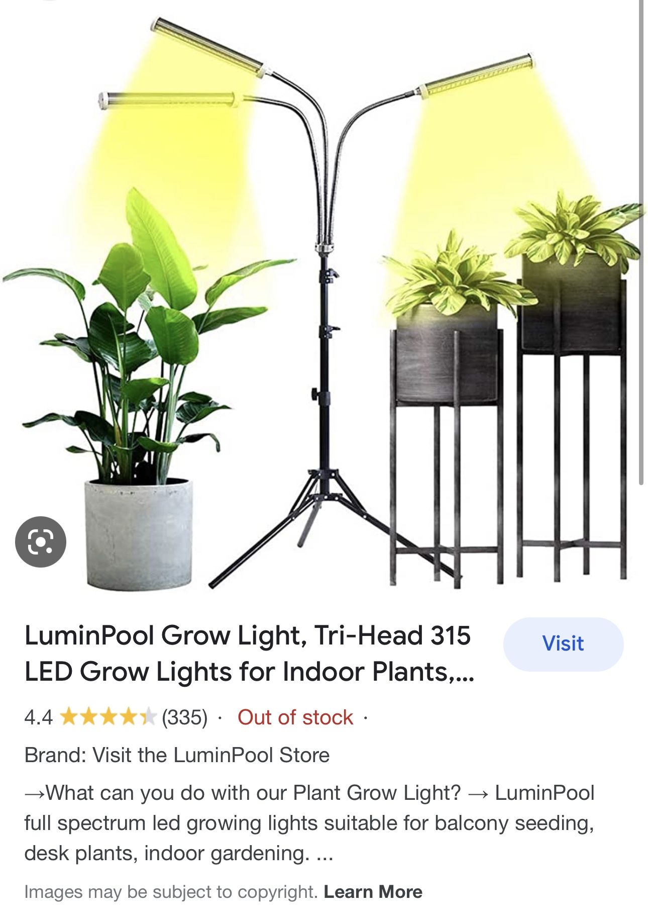 Luminpool Grow Light