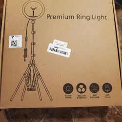 Premium Ring Light W/stand 