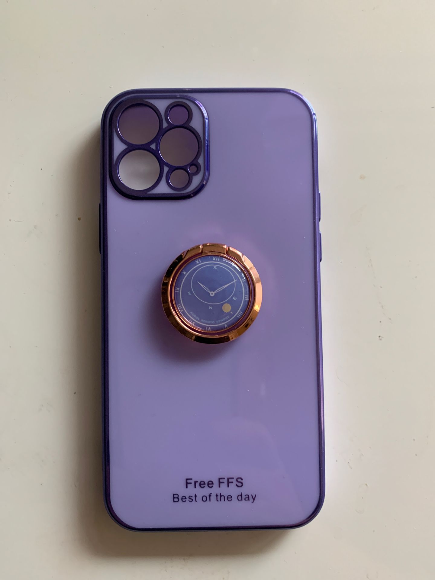 PLASTIC IPHONE 12 CASE WITH UTILITY RING