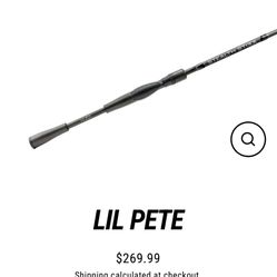 Stealth Stixx spinning Rod