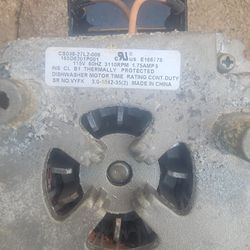 New Dishwasher Motor