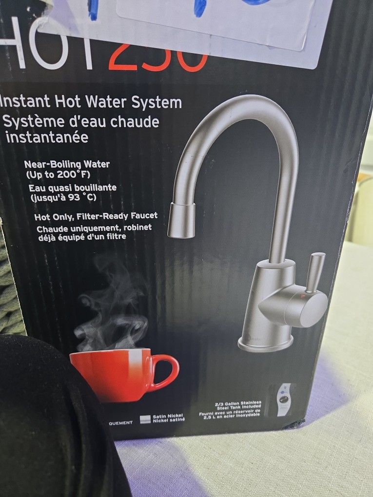 InSinkErator HOT250 Instant Hot Water Dispenser System, Single