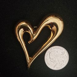 Heart Brooch