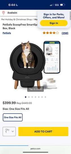 Smart cat litter