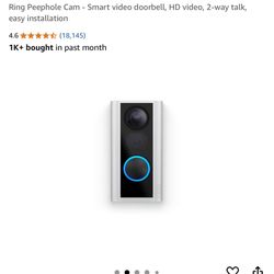 Ring Peephole Camera 