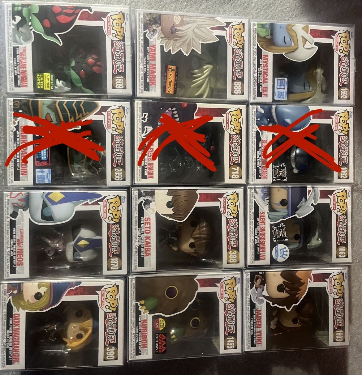 Yugioh Funkos