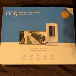 Ring Stick Up Cam Plug-in (NIB)