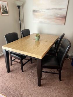 Dining Table with 4 Chairs