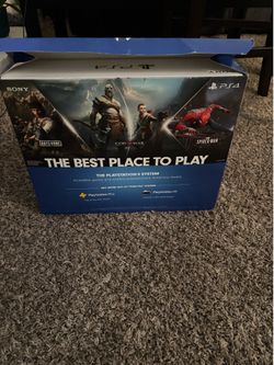 PS4 has everything, used once.