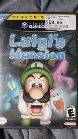 Luigis Mansion Gamecube