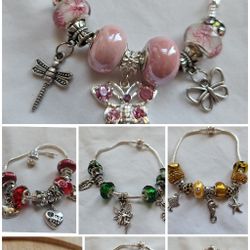 Pandora/European Style Bracelets Animal Lovers 