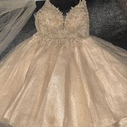 Gold Dress