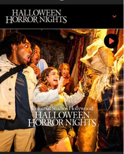 Universal studios horror nights