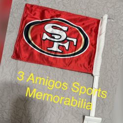 New San Francisco 49ers Car Flag