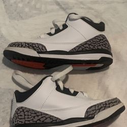 Air Jordan Retro 3 (TD) “Infrared Cement”