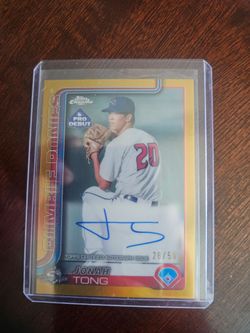 Jonah tong #pdc-183 autograph/50