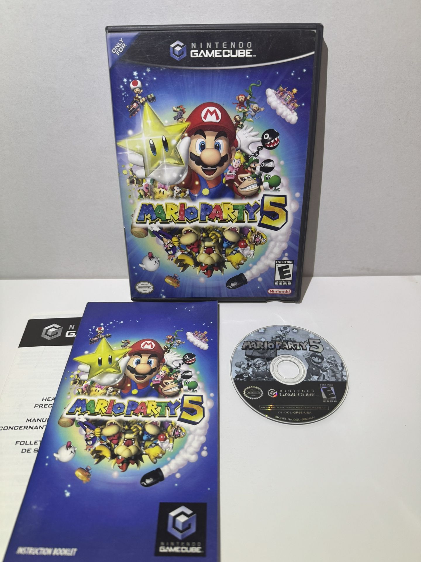 Mario Party 5 Nintendo GameCube Complete CIB Authentic TESTED