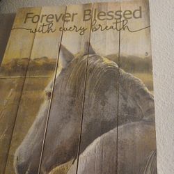 Beautful Wood Made Horse